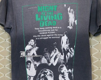 Night of the Living Dead Shirt Horror Movie T-shirt Evil Dead