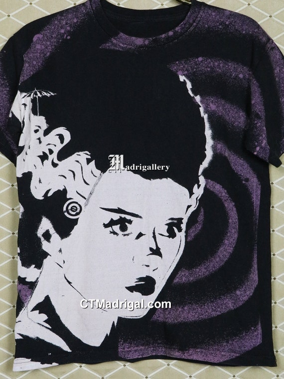 Bride of Frankenstein shirt, horror movie T-shirt… - image 2