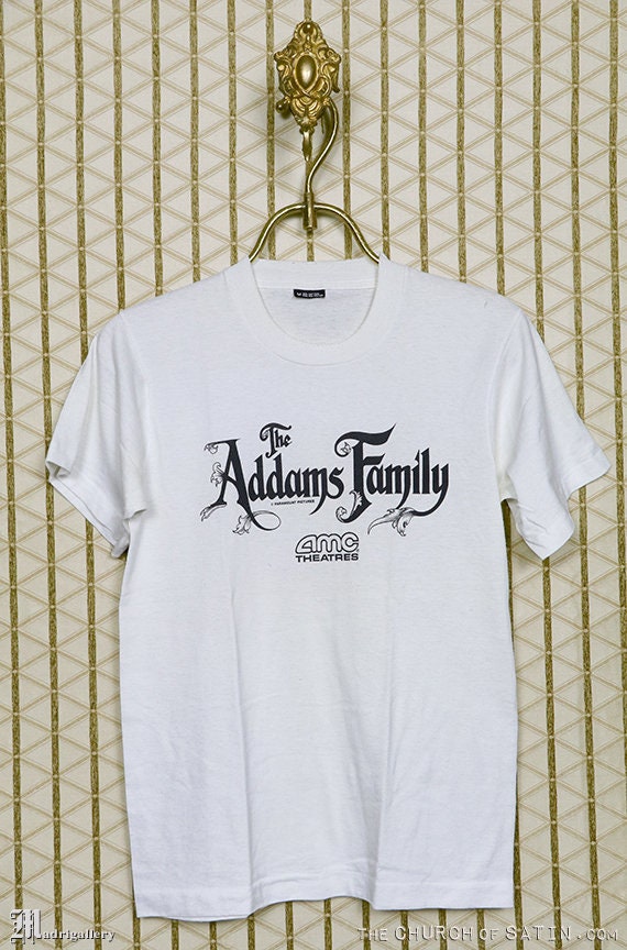 Addams Family Shirt, Horror Movie Tee, Vintage Rare T-shirt