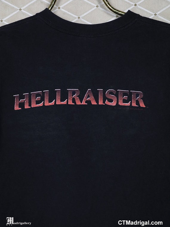 ヘルレイザーのシャツ、ピンヘッドのヴィンテージレアホラー映画T