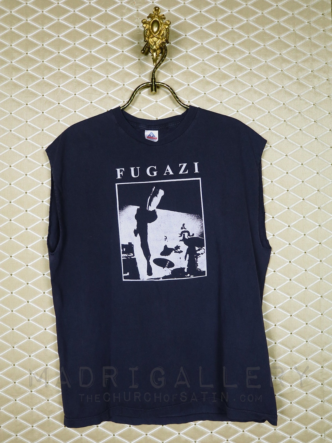 Fugazi Shirt, Vintage Rare T-shirt Punk Rock, Dag Nasty Bad Brains
