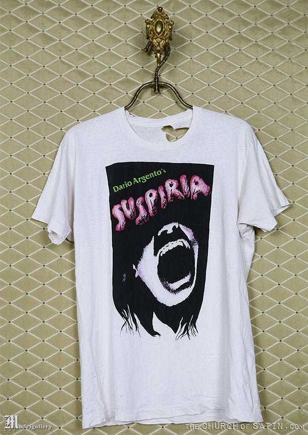 Suspiria Shirt, Horror Movie T-shirt, White Tee, Dario Argento Suspiria Shirt, Horror Movie T-shirt, White Tee, Dario Argento