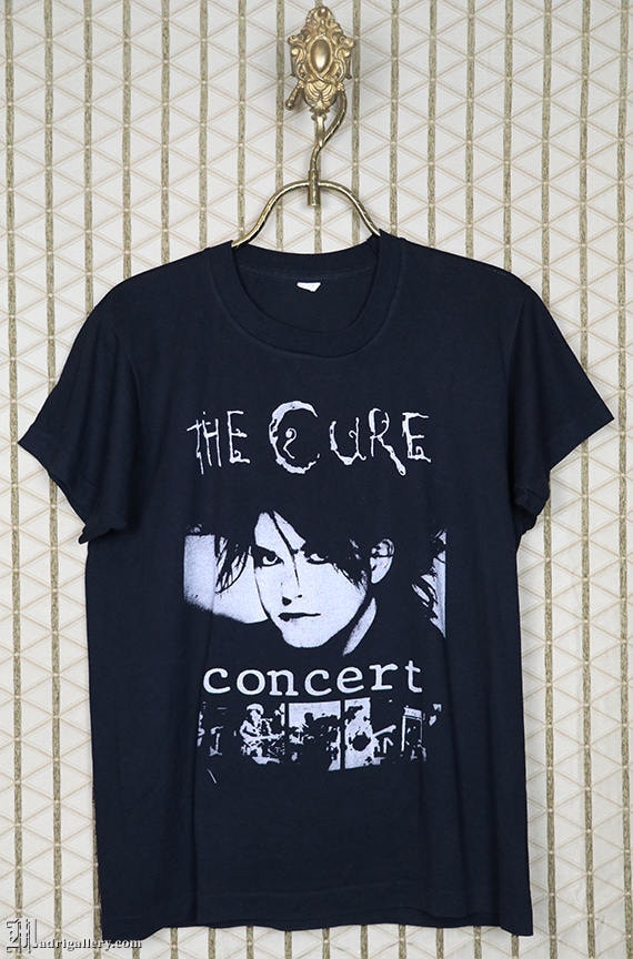 The Cure vintage rare T-shirt, black tee shirt, Ro
