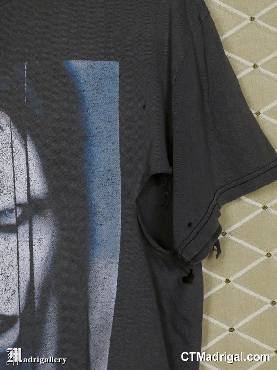 Marilyn Manson t-shirt, thrashed vintage rare shi… - image 6