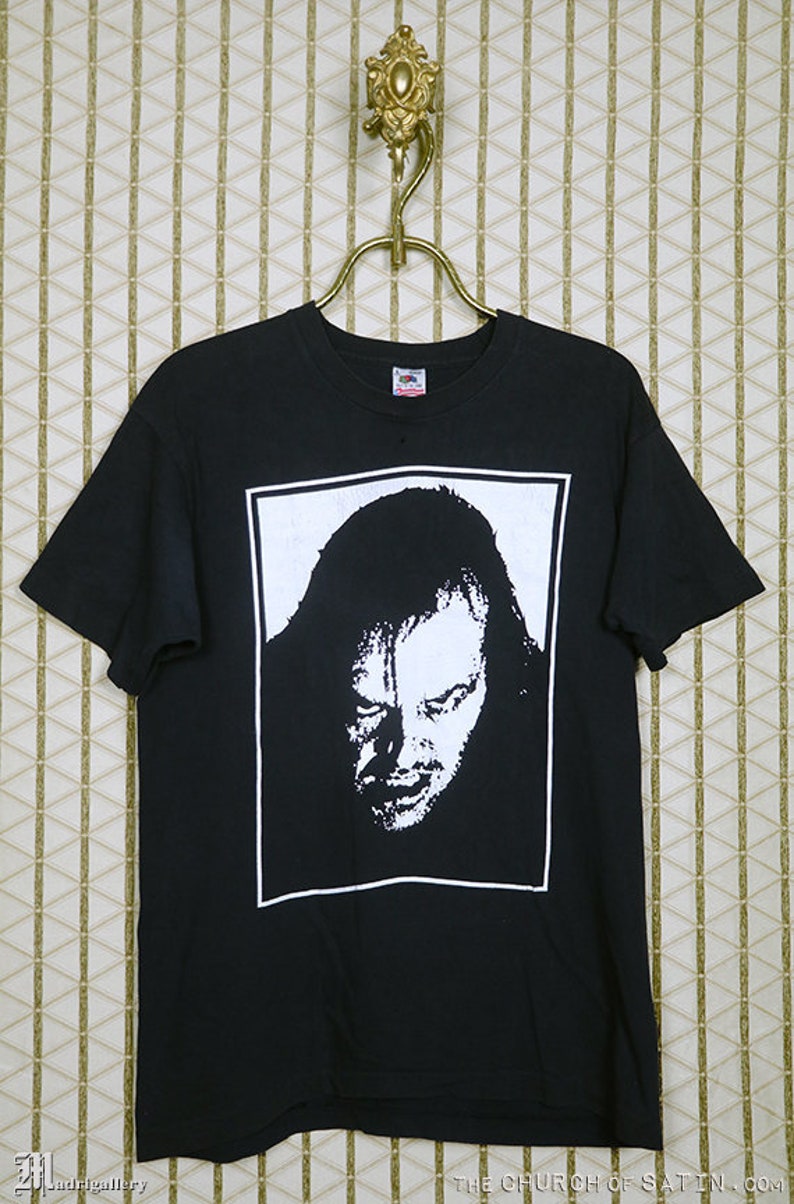 The Shining horror movie T-shirt vintage 1980s rare black tee | Etsy