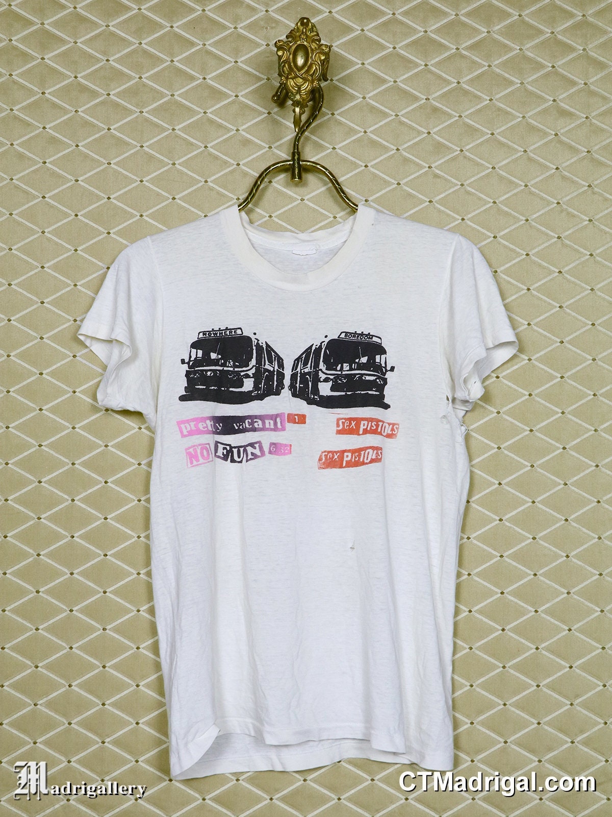 Sex Pistols T-shirt, Pretty Vacant Vintage Rare Punk Tee Shirt