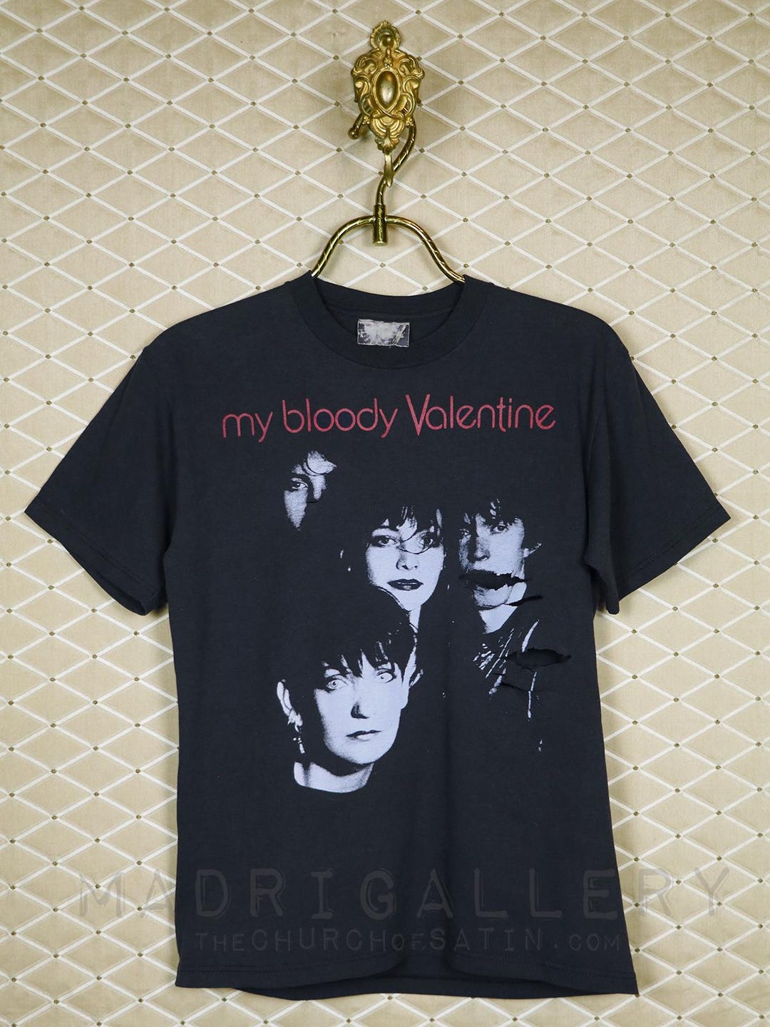 My Bloody Valentine Shirt, Vintage Rare T-shirt Tee Shirt Shoegaze