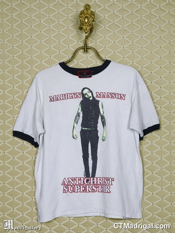 Marilyn Manson t-shirt vintage rare shirt punk go… - image 1