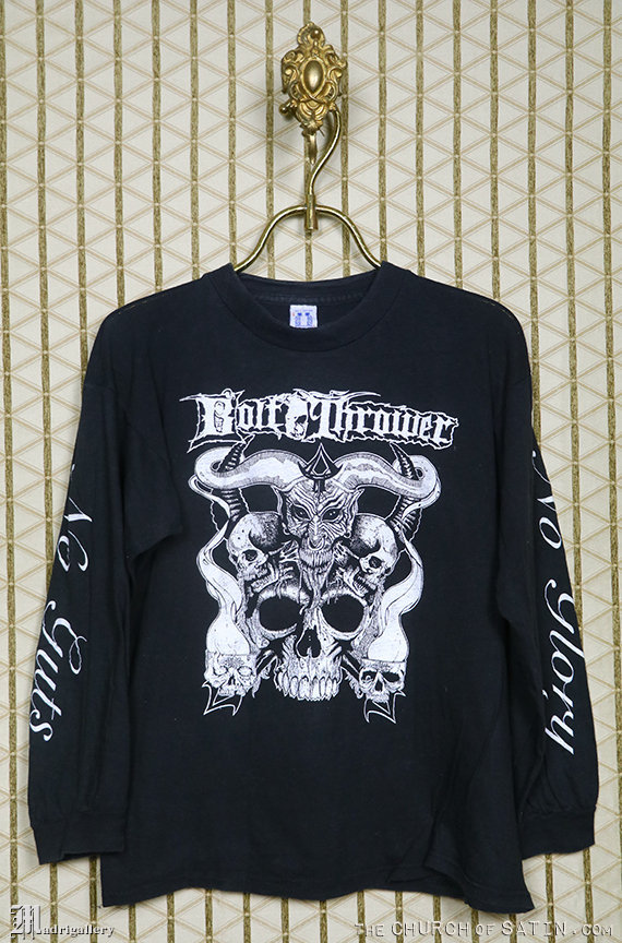 Bolt Thrower 1995 Tour Shirt Long Sleeve T shirt Death Metal Tee Benediction Carcass Entombed Morbid Angel Napalm Death Bathory Etsy Canada
