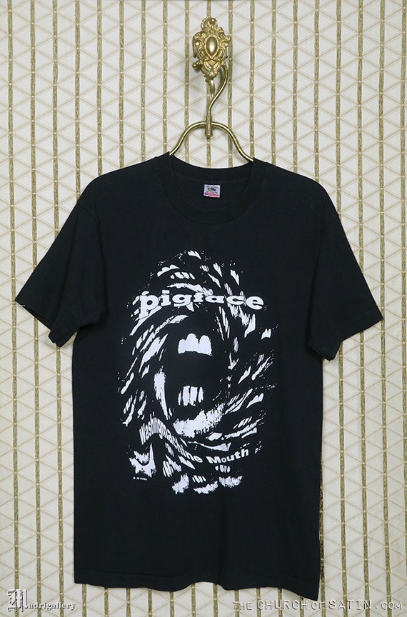 90s スペシャル PIGFACE バンド 長袖Tシャツ XL ピッグフェイス 90s スペシャル PIGFACE バンド 長袖Tシャツ XL ピッグフェイス