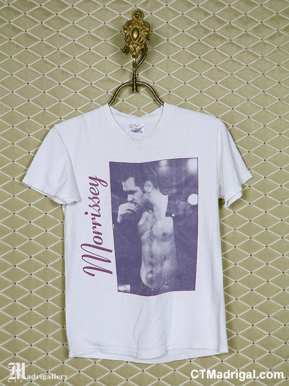 Morrissey t-shirt, vintage rare white shirt, The S