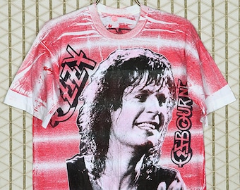 【80s】Ozzy Osbourne(オジーオズボーン)ツアーT ビンテージ 90s USA製 ☆ オジー オズボーン ツアー 両面 プリント Tシャツ
