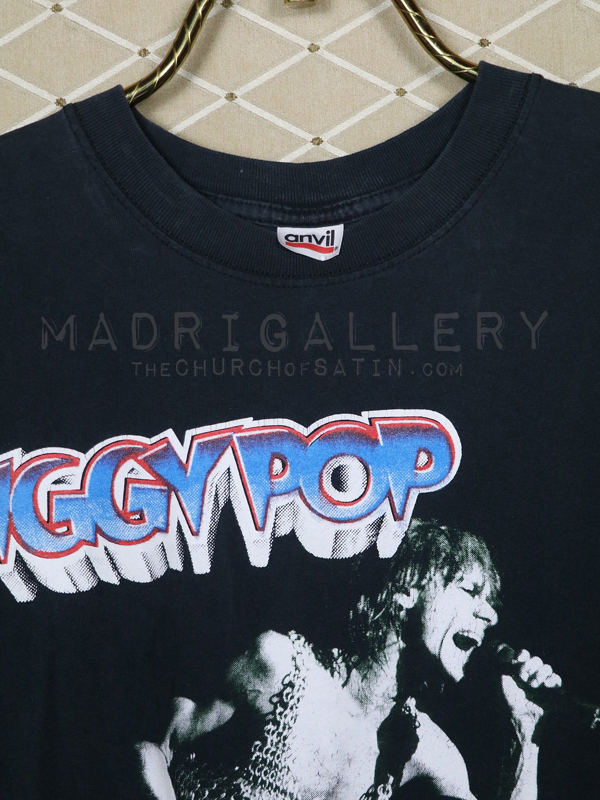 Iggy Pop T-shirt, Vintage Rare Iggy and the Stooges Punk Rock