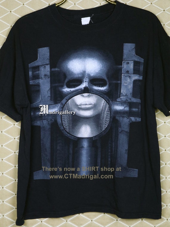 H.R. Giger Shirt, Vintage Rare T-shirt, Sci-fi Horror Movie, Alien 