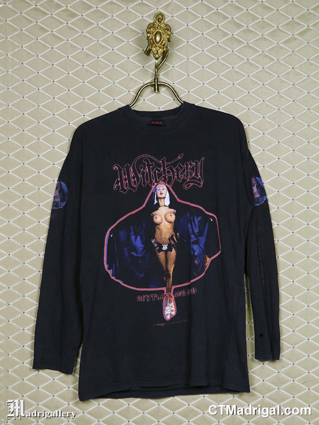 Witchery T shirt Vintage Rare Black Death Thrash Metal Shirt Hypocrisy Marduk Satanic Slaughter Mercyful Fate Restless Dead 1999 Long Sleeve Etsy