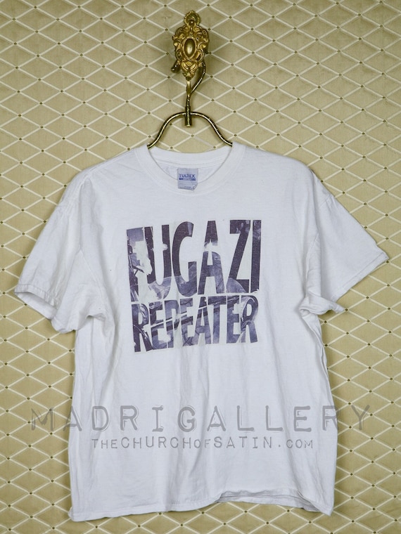 Fugazi Shirt, Vintage Rare T-shirt Punk Rock, Dag Nasty Bad Brains