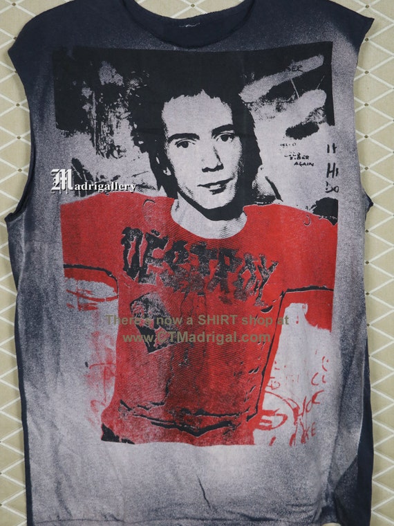 T-shirt Johnny Rotten Sex Pistols PiL Officiel - Homme/Unisexe - Noir - 100% Coton - Neuf Avec étiquette