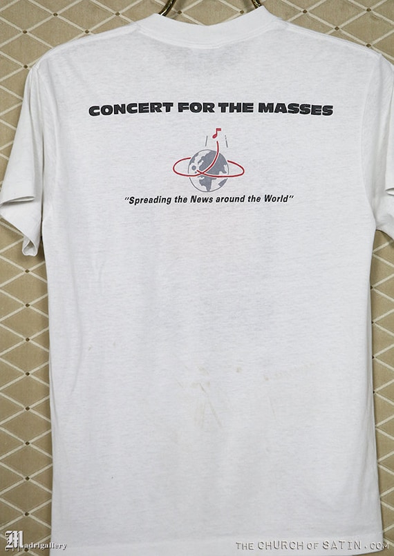 Mサイズ ホワイト DEPECHE MODE 1988 Tシャツ