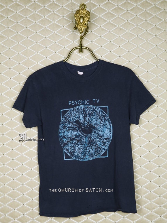 Psychic TV t-shirt, Screen Stars vintage rare tee shi… - Gem Psychic TV t-shirt, Screen Stars vintage rare tee shi… - Gem
