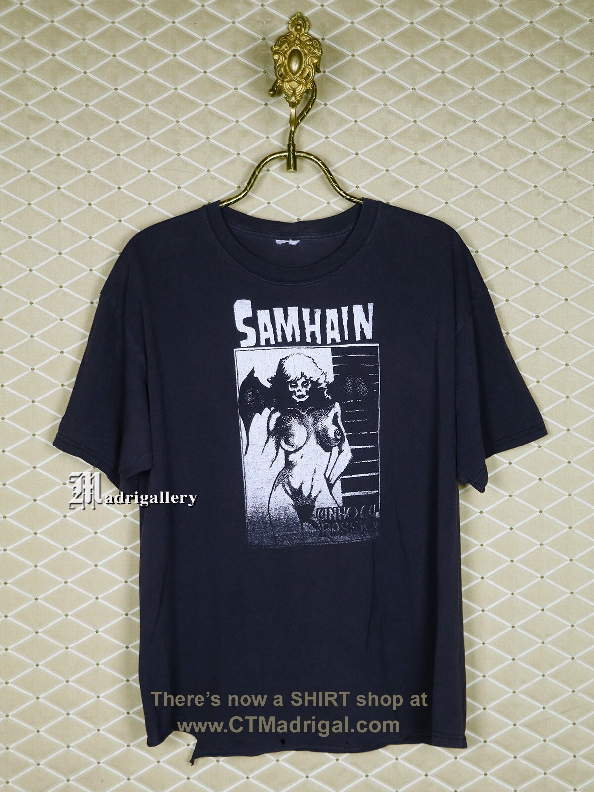 Samhain T-shirt, Misfits Danzig Horror Punk Goth Shirt, Ramones