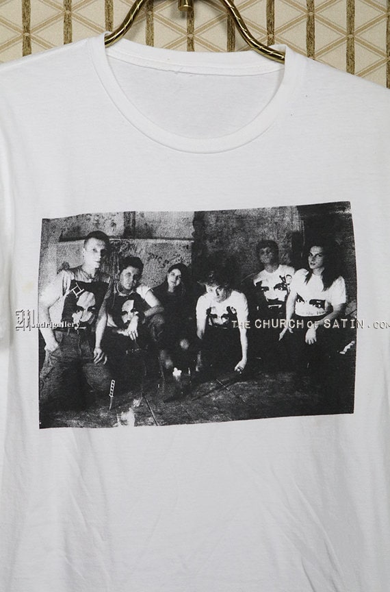 Psychic TV Throbbing Gristle T-shirt, Vintage Rare Tee Shirt
