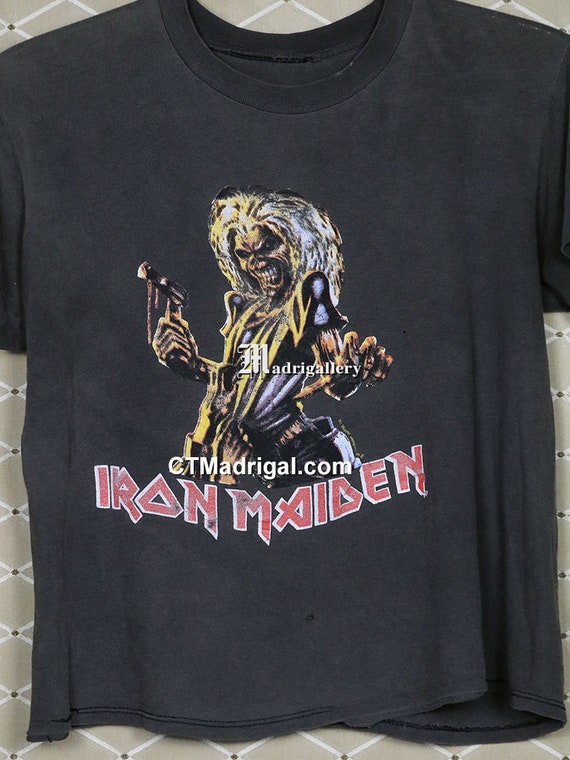 Iron Maiden Shirt, Killers World Tour T-shirt, Soft Thin, Megadeth