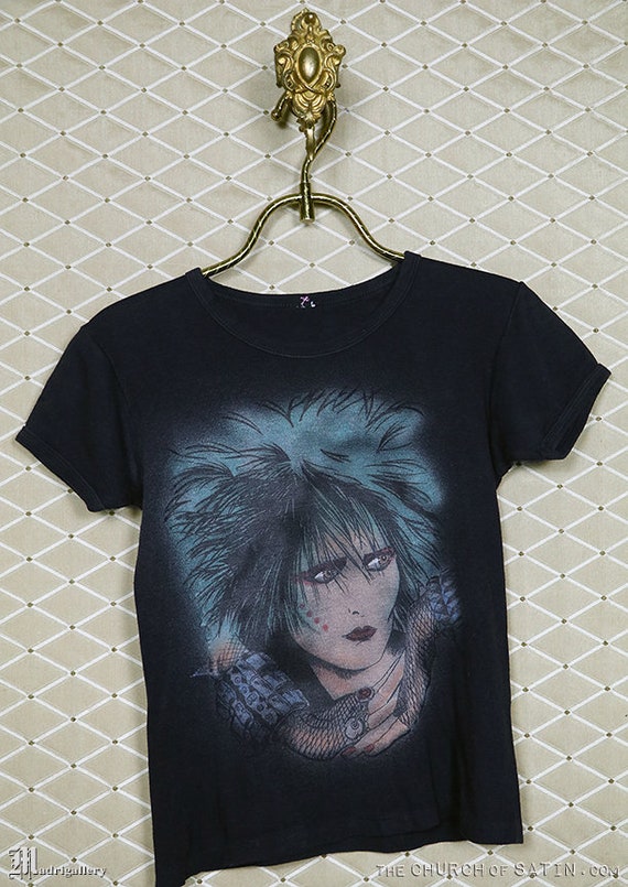 Siouxsie t-shirt, 1980s vintage rare tee shirt, B… - image 1