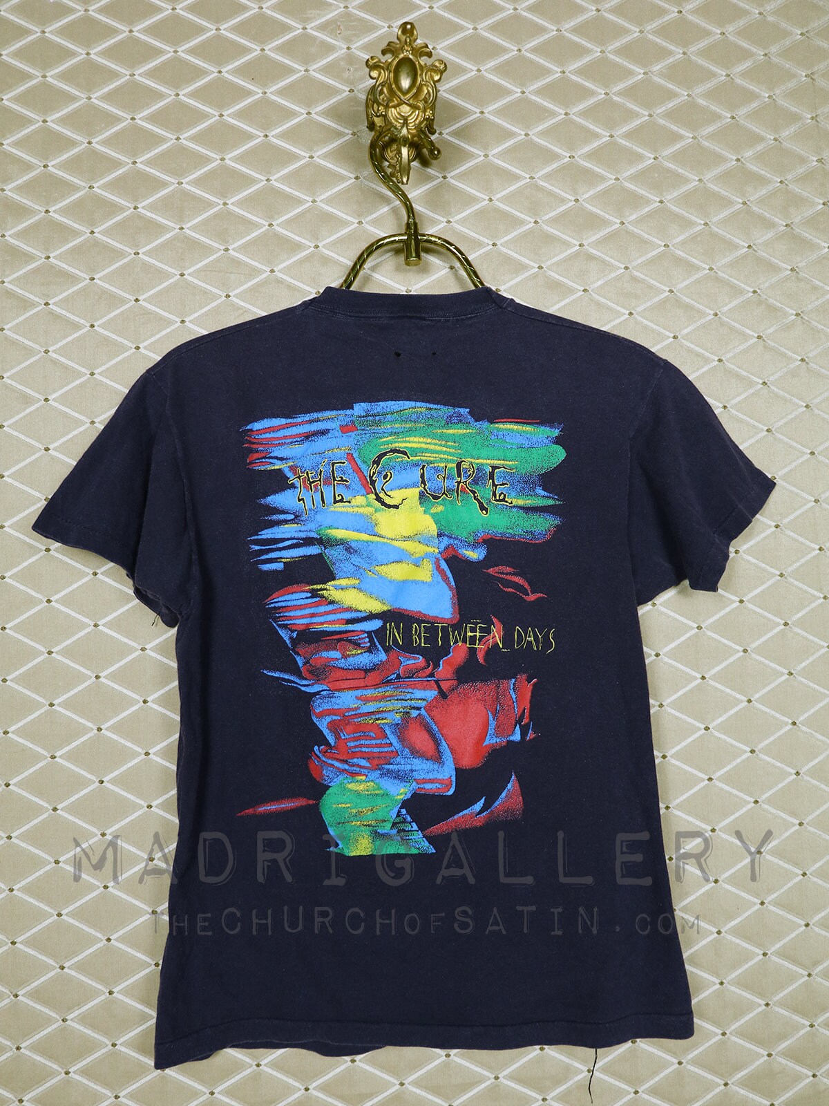 80s the cure vtg Tシャツ キュアー joy division The Cure Tour T-shirt,concert Tee Shirt, Vintage Rare Robert