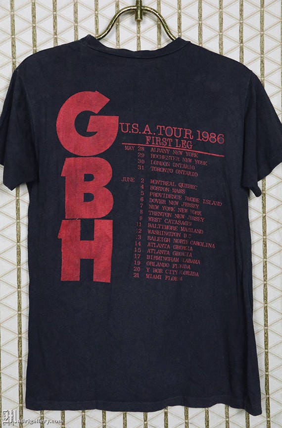 GBH shirt, Nosferatu punk t-shirt, vintage rare M… - image 5