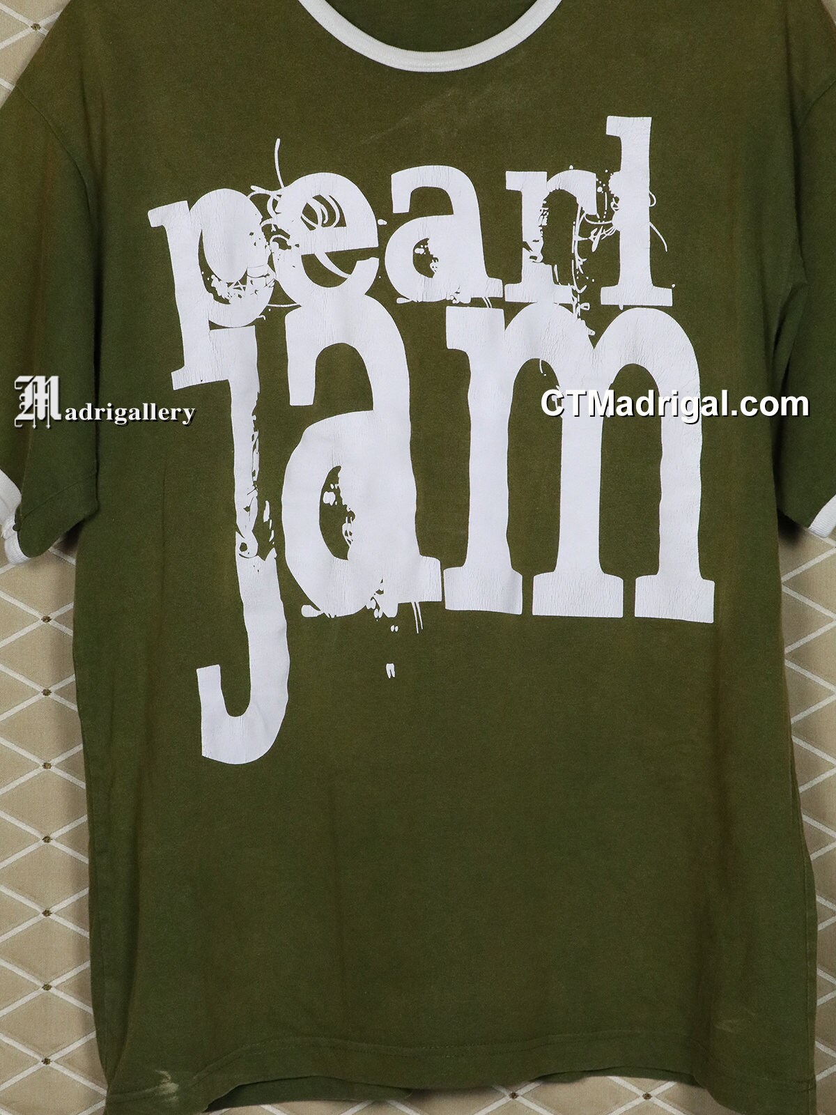 Pearl Jam T-shirt, Vintage Rare Ringer Tee Shirt, Mudhoney Alice