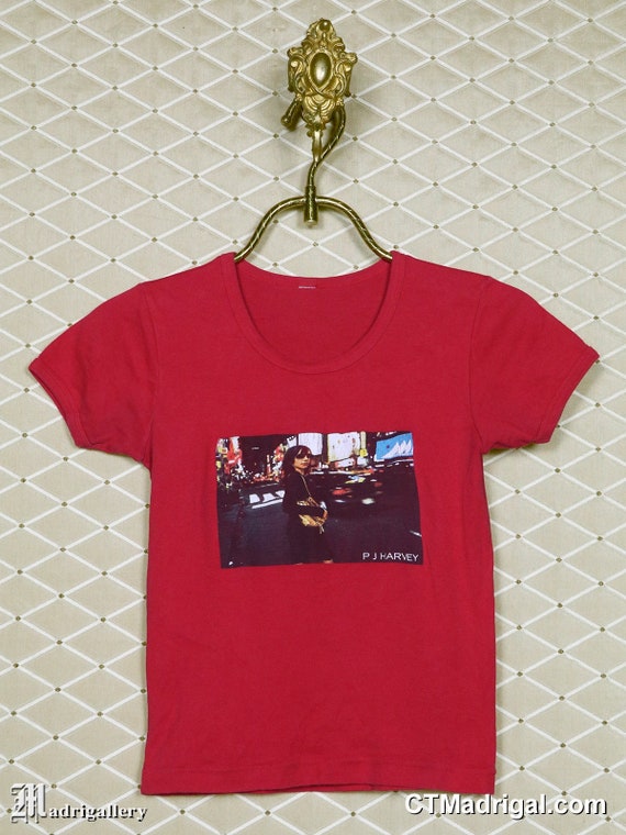 PJ Harvey t shirt, Nick Cave Bjork Patti Smith Ma… - image 1