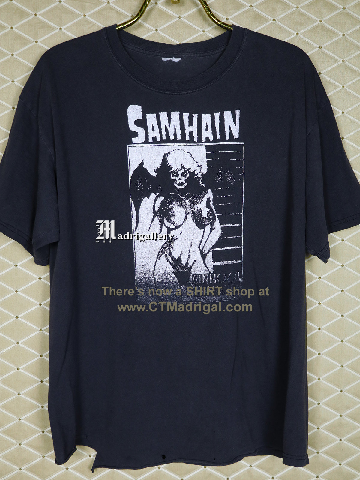 Samhain T-shirt, Misfits Danzig Horror Punk Goth Shirt, Ramones 