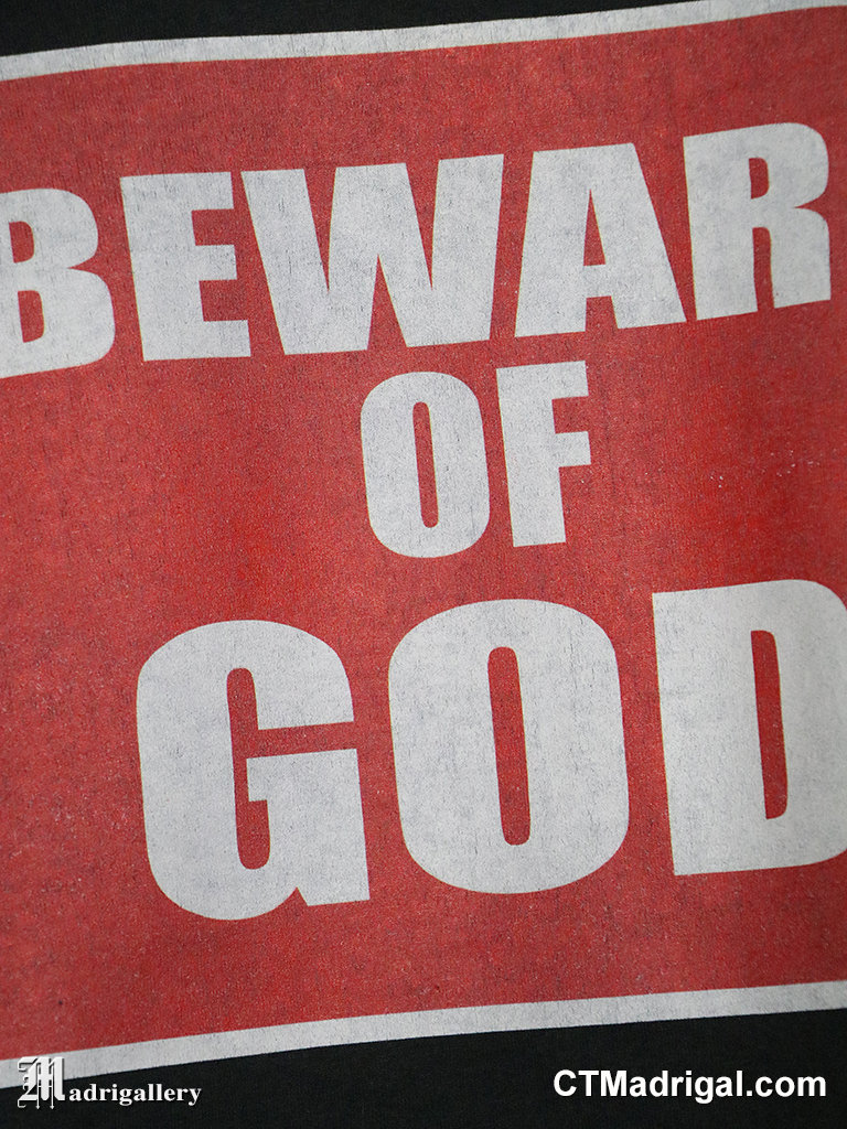 Marilyn Manson T-shirt, Vintage Rare Beware of God Shirt, Punk