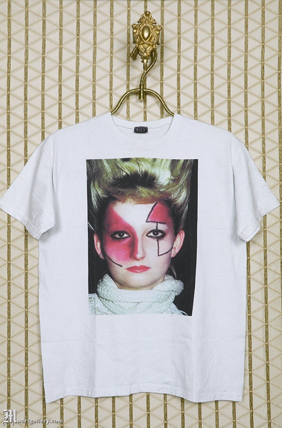 Jordan punk t shirt, vintage rare white tee, Sex … - image 1