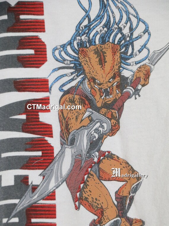 Predator shirt, horror movie vintage rare shirt Alien… Gem