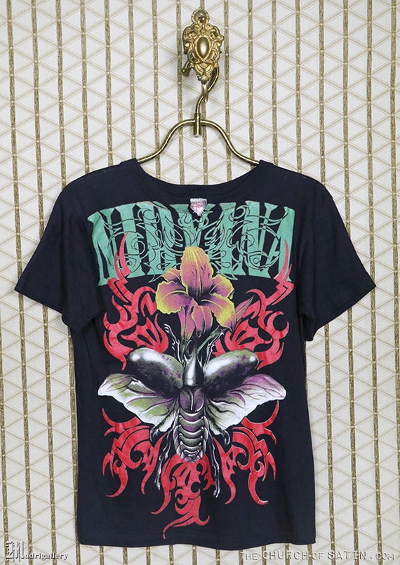 nirvana t shirt vintage