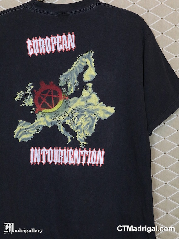 Slayer shirt, vintage rare thrash metal shirt, Me… - image 7