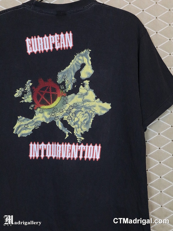 Slayer Shirt, Vintage Rare Thrash Metal Shirt, Metallica Megadeth