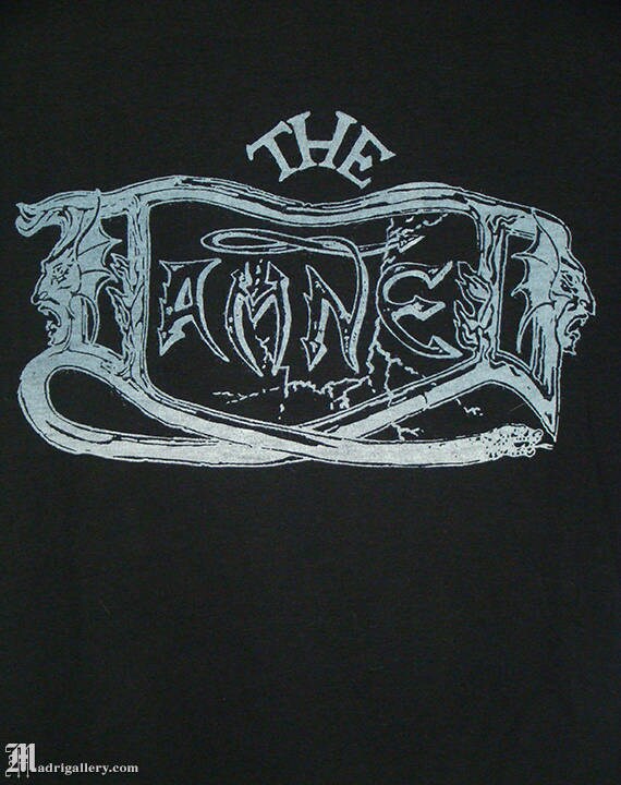 The Damned Shirt, Vintage Rare Goth T-shirt, Siouxsie Banshees
