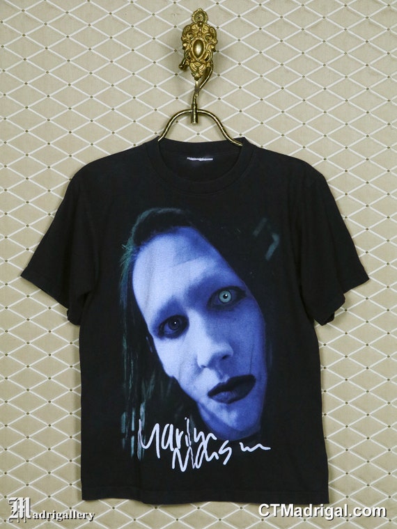 Marilyn Manson T-shirt, Vintage Rare Shirt Punk Goth Gothic Metal