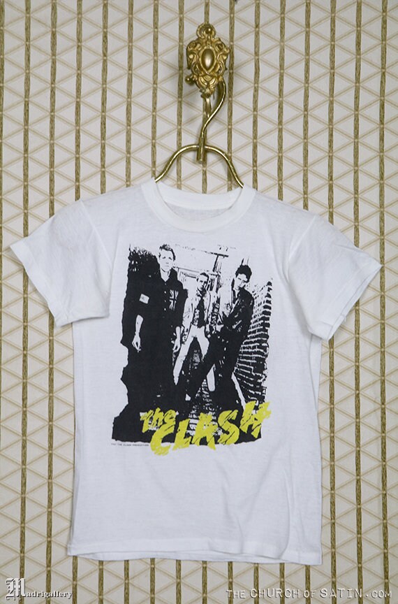 The clash t shirt white Clearance
