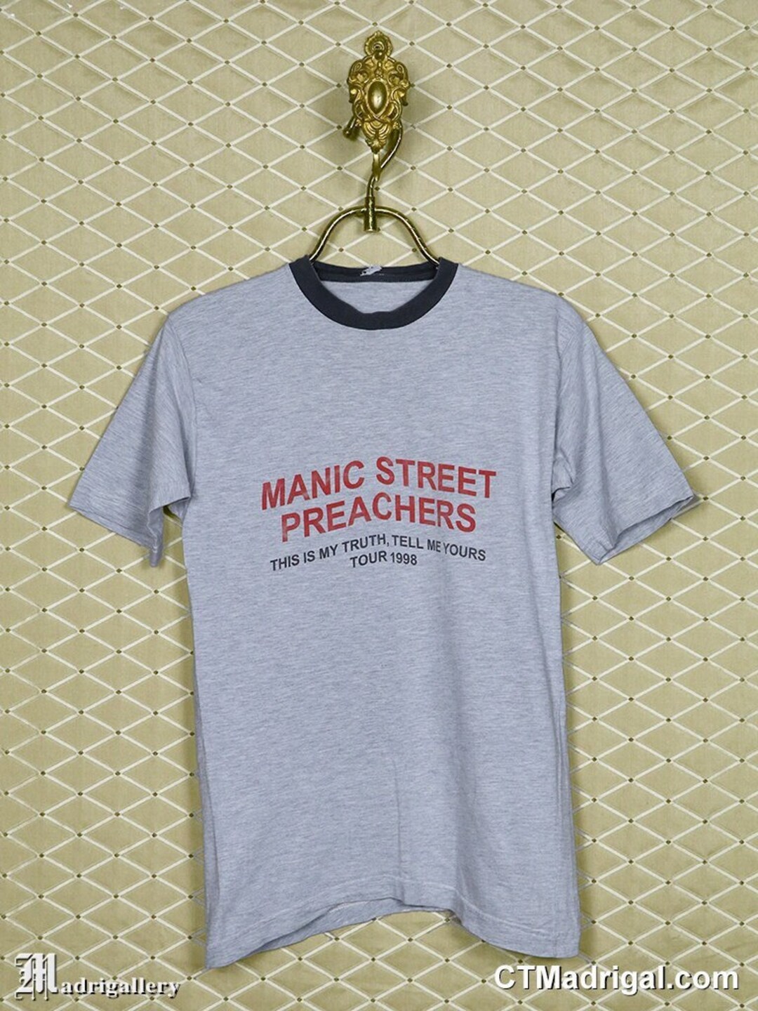 Manic Street Preachers T-shirt, Vintage Rare Shirt, Suede