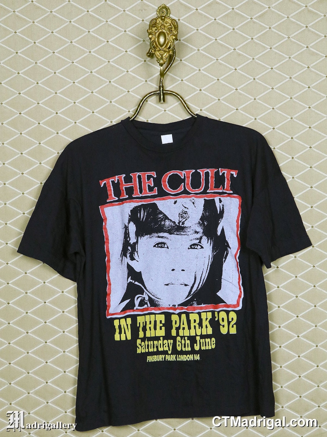 The Cult Shirt, Tour T-shirt Vintage Rare, With Pearl Jam PJ The Cult Shirt, Tour T-shirt Vintage Rare, With Pearl Jam PJ