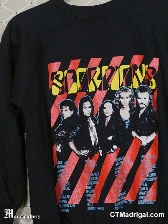 Bluza Scorpions, koszulka vintage rare tour shirt, Kiss