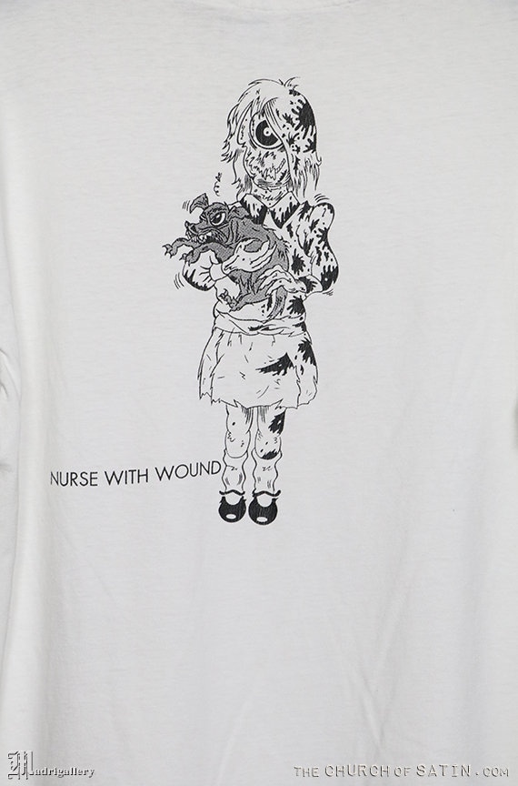 Nurse With Wound T-shirt, Vintage Rare SPK Einsturzende Neubauten