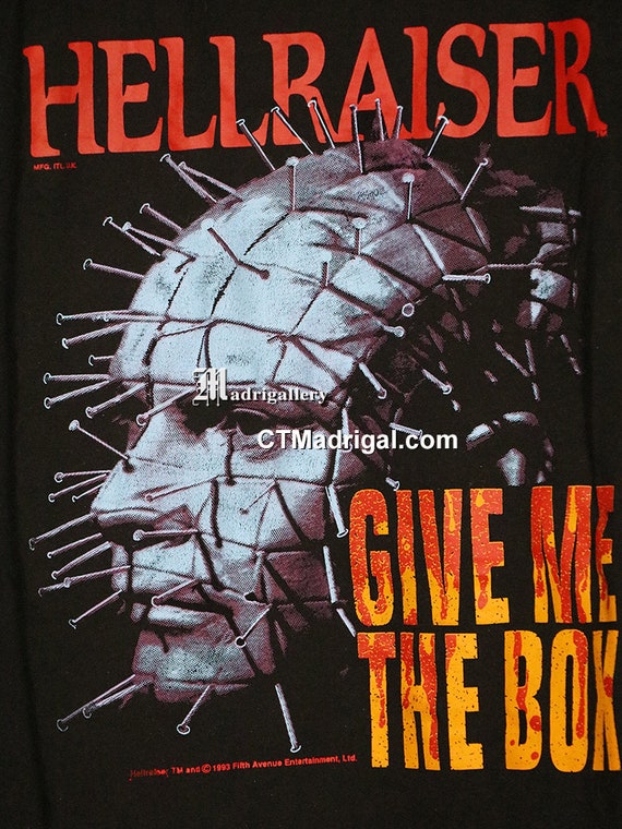 Hellraiser shirt, vintage rare horror movie t-shi… - image 3