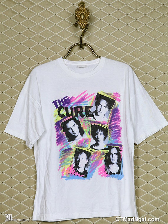 The Cure Tour T shirt concert Tee Shirt Vintage Rare Robert Smith