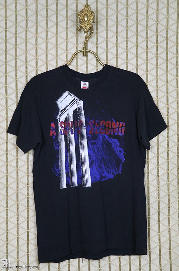 A Split Second, Colosseum Crash, Vintage Rare T-shirt, Tee