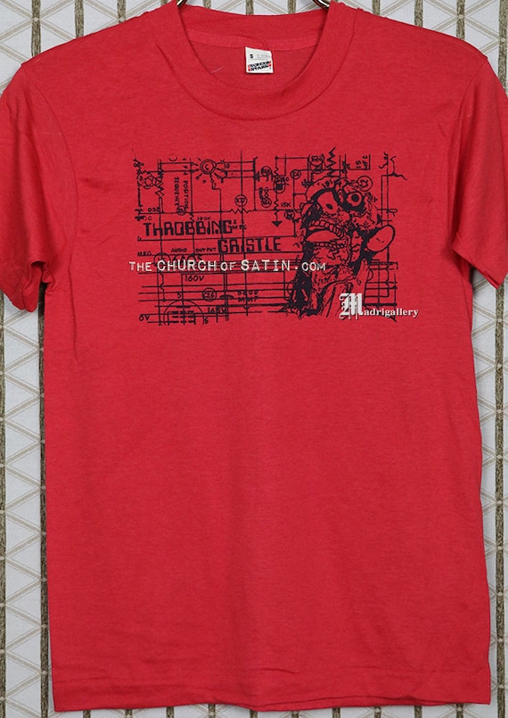 00s PSYCHIC TV Tシャツ スロッビンググリッスル COIL Psychic TV Skull Logo T Shirt - Industrial Music Throbbing