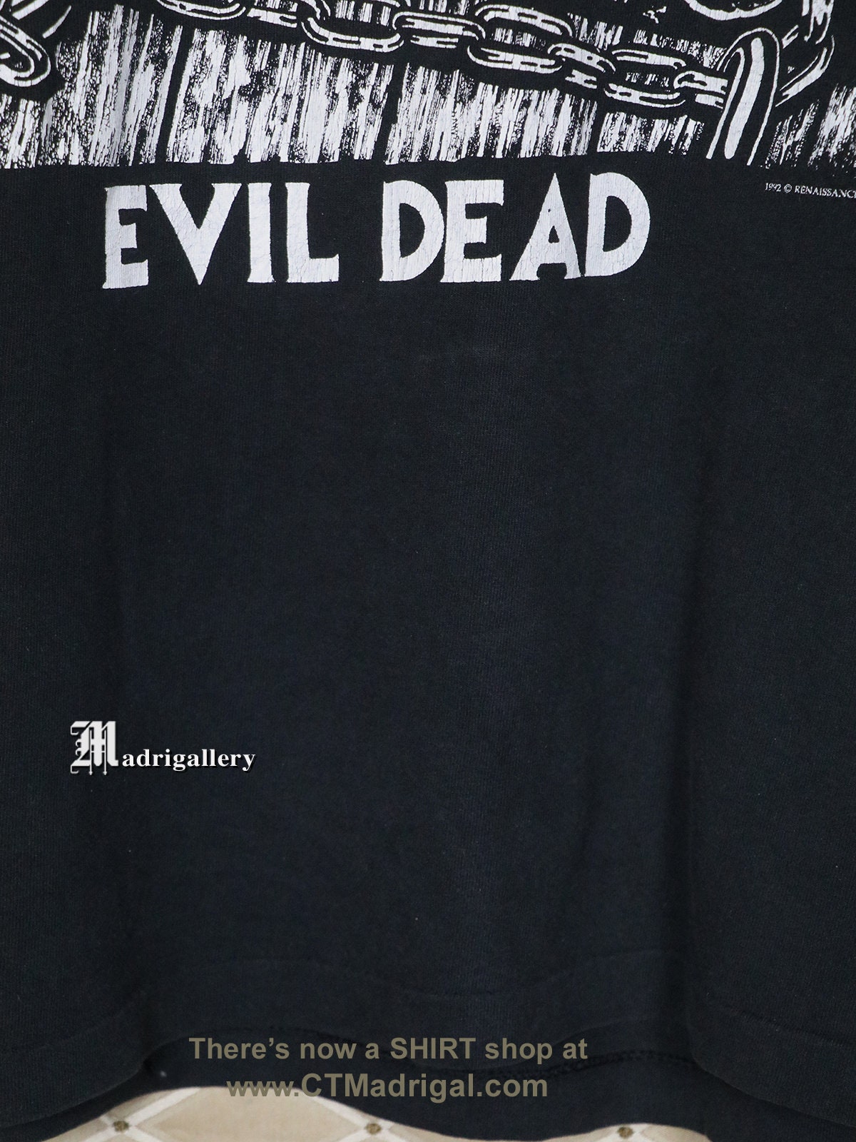 死霊のはらわたシャツ、ヴィンテージのレアなホラー映画Tシャツ